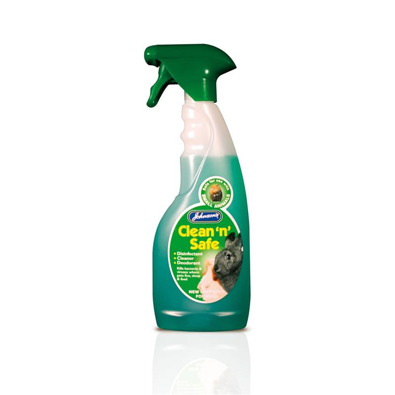 Johnsons Clean n Safe Small Animal 500ml