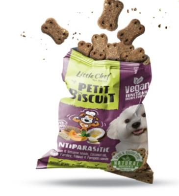 Little Chef Petit Biscuit- Antiparasitic Vegan Treats For Dogs