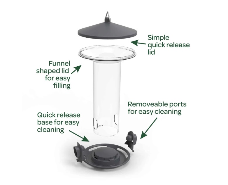 Peckish Funnel Seed Feeder