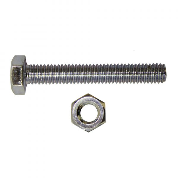 M16x50mm Ht Hex Bolt & Nut