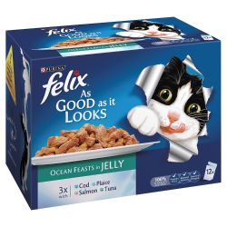 Felix As Good As It Looks Ocean Feast 12x85g