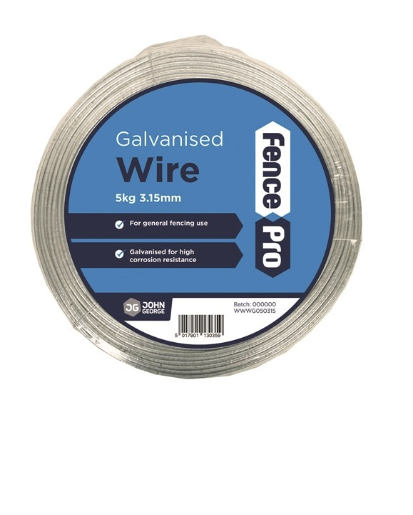 Galv Wire 3.15mm 5kg
