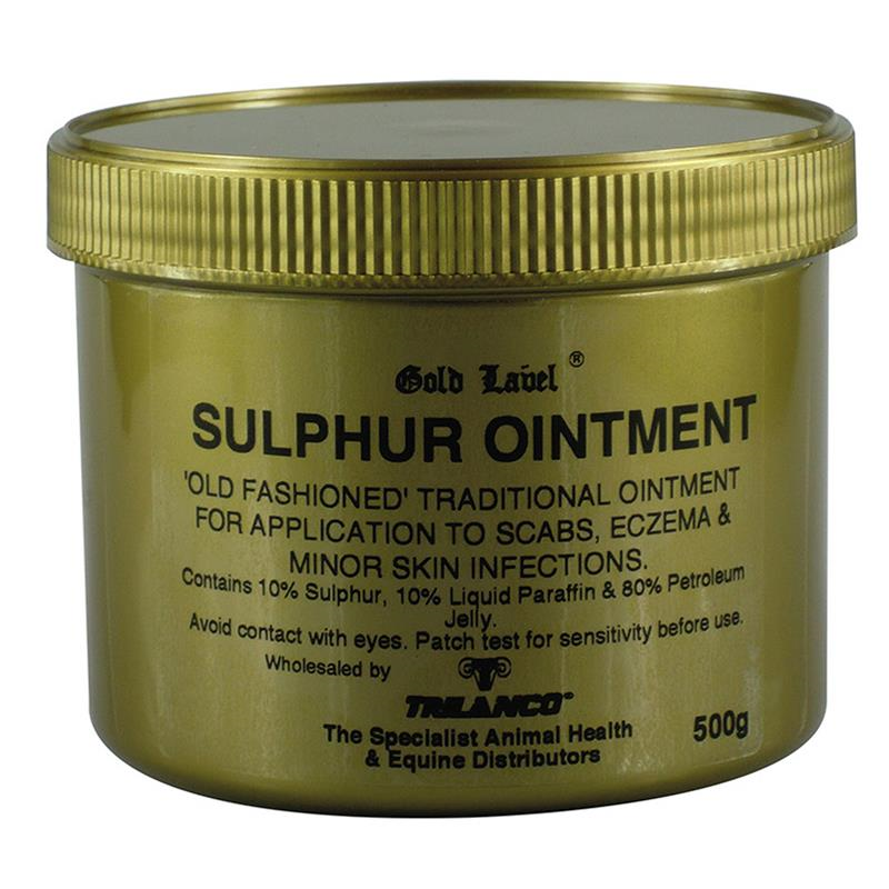 Gold Label Sulphur Ointment 500g