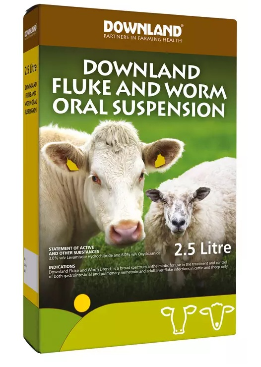 Downland Fluke & Worm Oral Suspension 2.5L