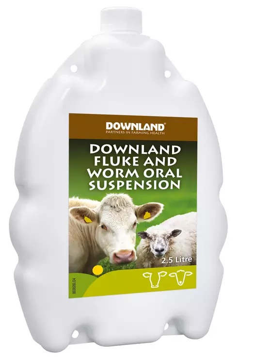 Downland Fluke & Worm Oral Suspension 2.5L