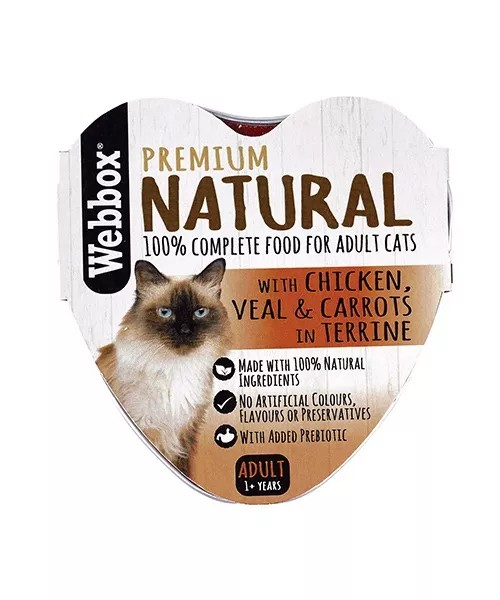 Webbox Premium Natural for Adult Cats 85g - Chicken