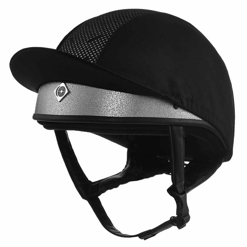 Charles Owen Pro II Plus Skull Hat - Silver