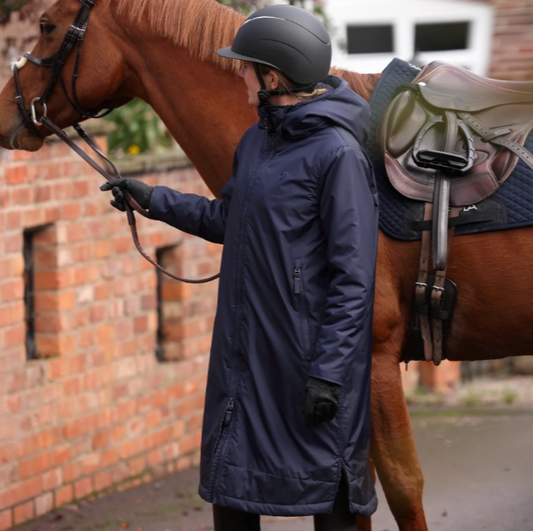 Shires Aubrion Core All Weather Robe Navy