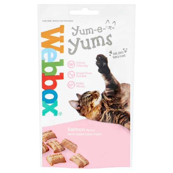 Webbox Cat Yum-e-Yums Salmon 40g