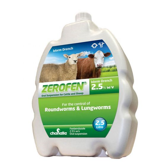 Zerofen 2.5% Drench 1 Litre