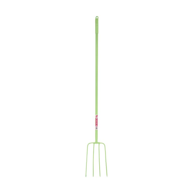 Red Gorilla 4 Prong Manure Fork Pistachio