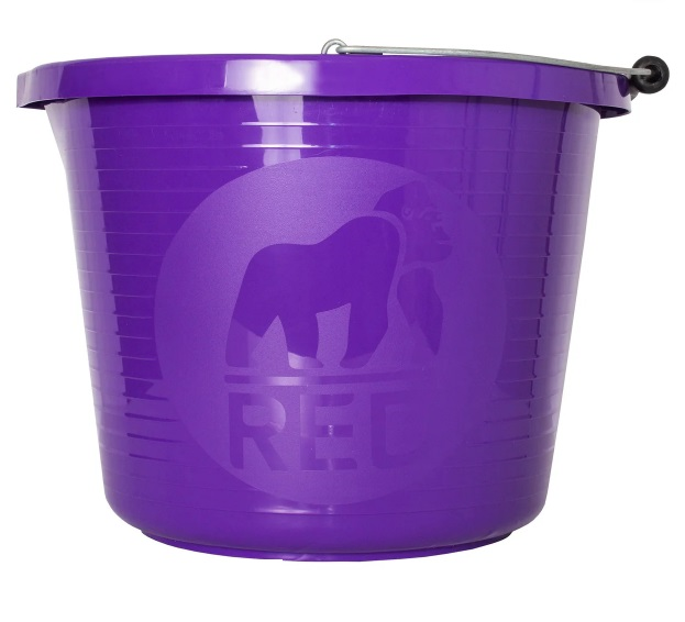 Red Gorilla Bucket Purple