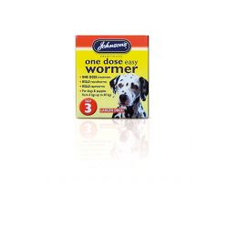 Johnsons One Dose Wormer Size 3