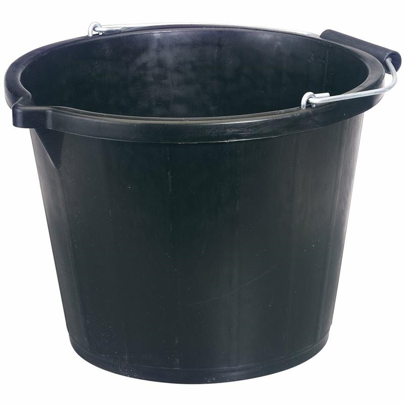 Contractors Bucket Black 14.8L