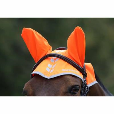 Equi-Flector Fly Veil Orange