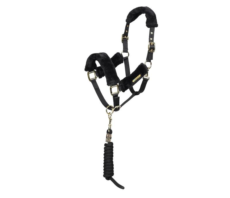 ARMA Faux Fur Headcollar & Lead Rope