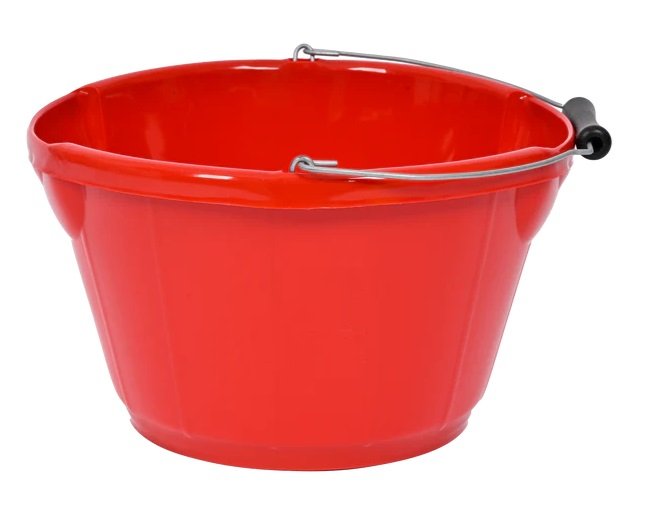 Red Gorilla Shallow Bucket Red