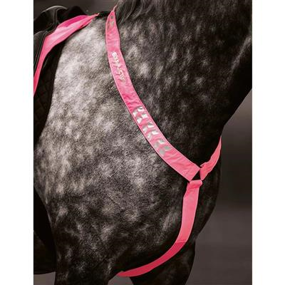 Equi-Flector Breastplate Pink