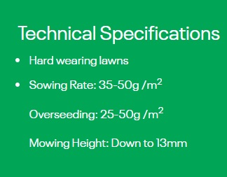 DLF Masterline Professional Quality Lawn Seed 5kg