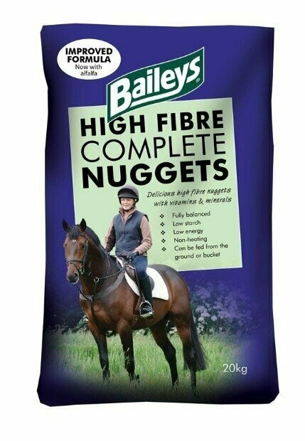 Baileys High Fibre Complete Nuggets 20kg