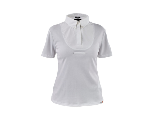 Aubrion Short Sleeve Tie Shirt White