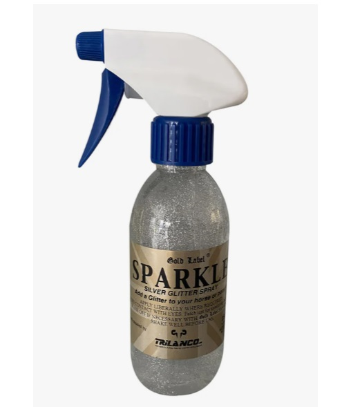 Gold Label Sparkle Spray Silver