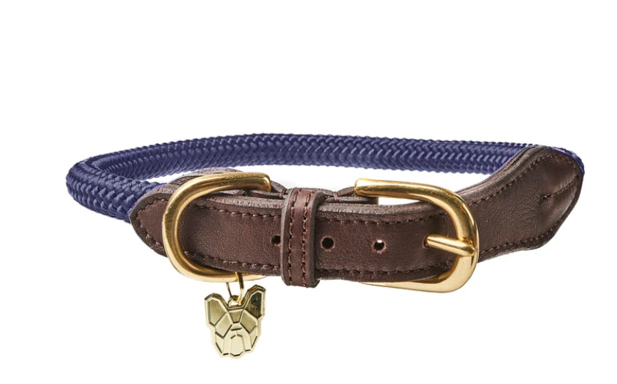 Digby & Fox Rope Collar Blue