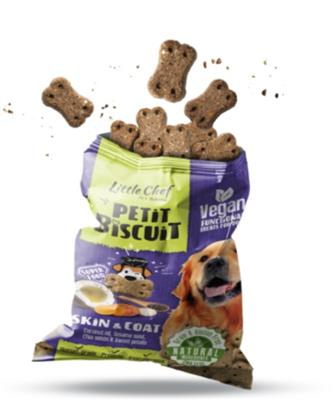 Little Chef Petit Biscuit- Skin & Coat Vegan Dog Biscuits