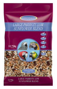 Johnston & Jeff Large Parrots Low Sunflower Blend 12.75