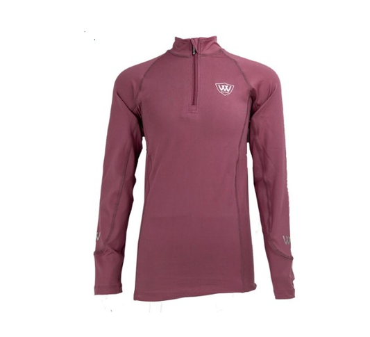 Woof Wear Young Rider Tech Shirt Rose