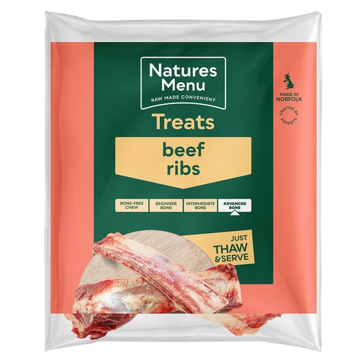 Natures Menu Treats Beef Ribs