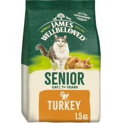 James Wellbeloved Cat Senior Turkey 1.5kg