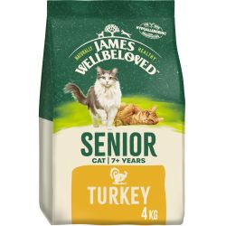 James Wellbeloved Cat Senior Turkey 4kg