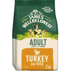 James Wellbeloved Dog Adult Turkey 2kg