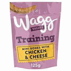 Wagg Mini Bones Training Treats 125g - Chicken & Cheese