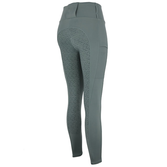 Woof Wear All Season Riding Tights - Dove Grey