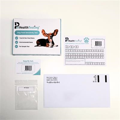 Pet Health Testing Dog Food Sensitivity Test
