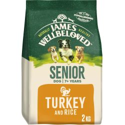James Wellbeloved Dog Senior Turkey 2kg