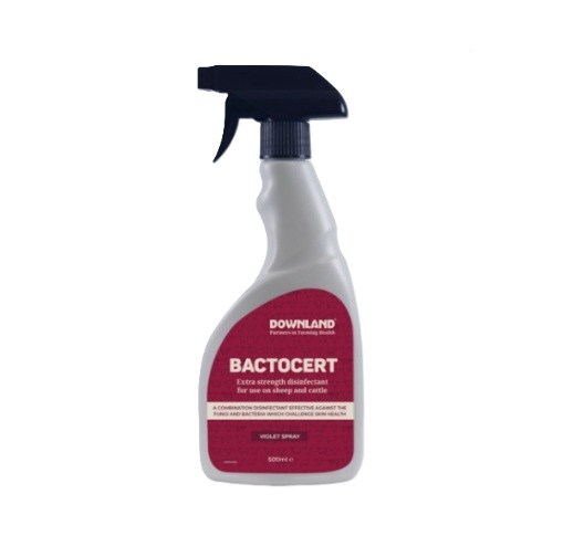 Downland Bactocert Violet Spray 500ml