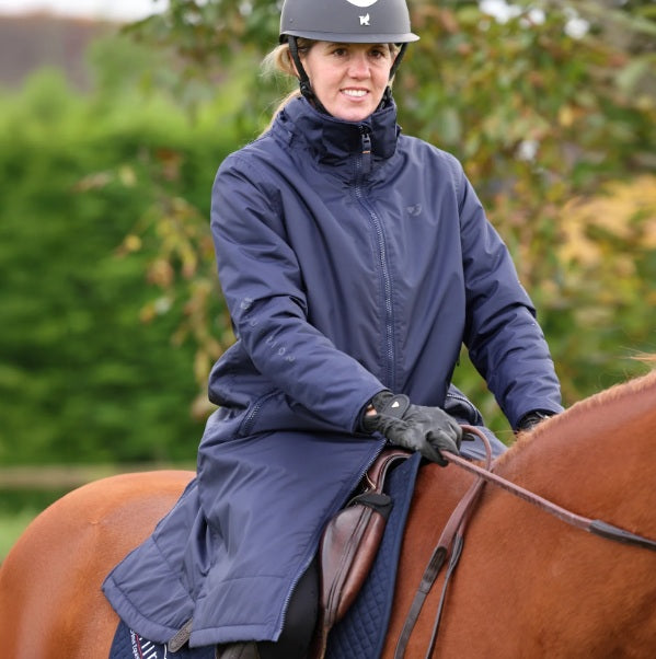 Shires Aubrion Core All Weather Robe Navy
