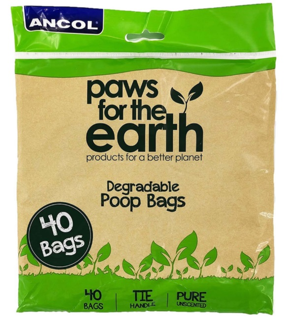 Ancol Degradable Flat Pack Waste Bags x 40
