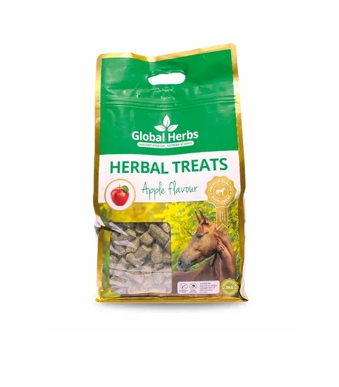 Global Herbs Herbal Treats Apple Flavour Treats 3KG