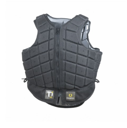 Titanium Ti22 Youth Body Protector- Black