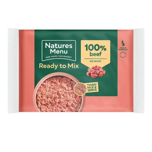 Natures Menu 100% Beef Block 400g
