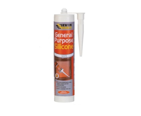 Everbuild General Purpose Clear Silicone