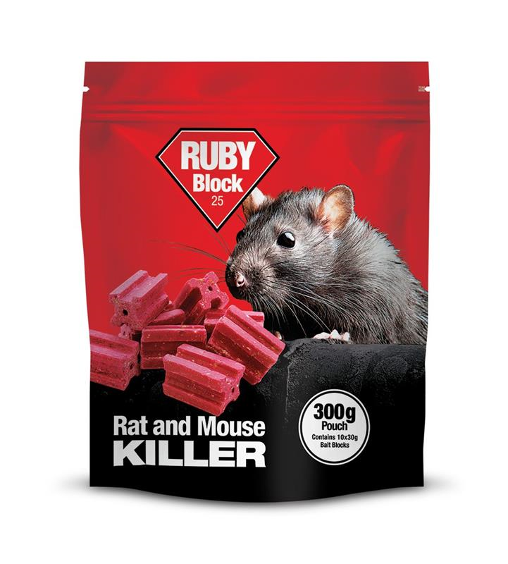 Ruby Block 300g Pouch