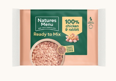 Natures Menu 100% Chicken and Rabbit 400g