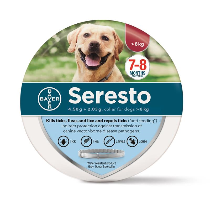 Seresto Dog Over 8kg Collar