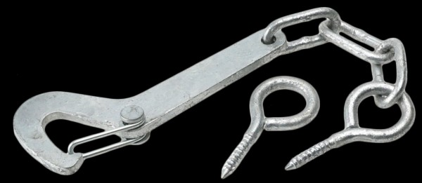 Galv Safety Gate Hook & Eye