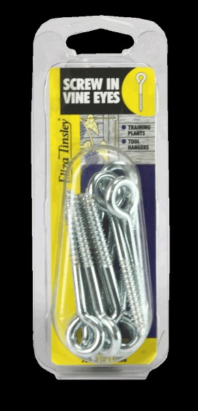 Screw In Vine Eyes 3inch